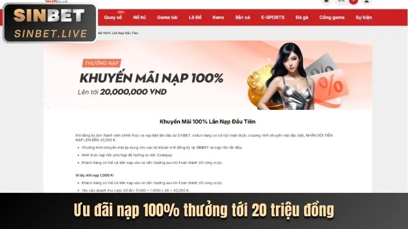 Khuyến mãi chào mừng 97win